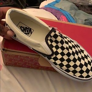 Vans Classic Checkered Slip Ons